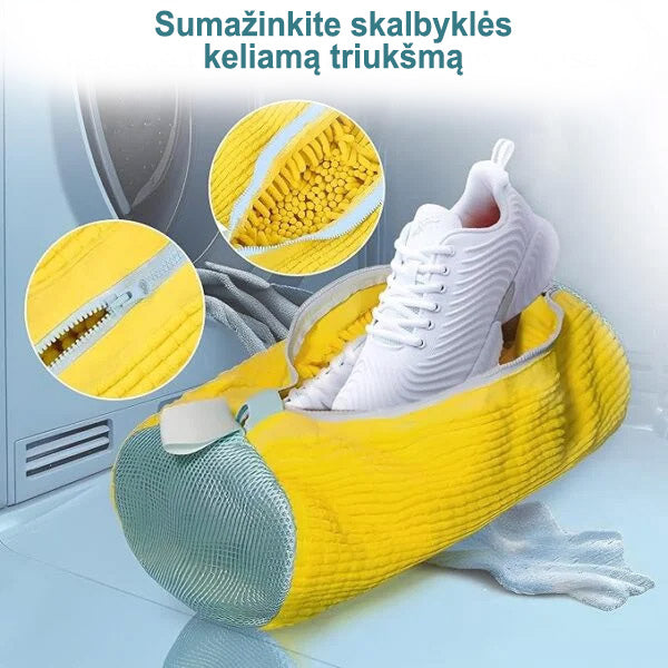 Išmanusis batų skalbimo krepšys